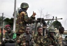 Tension maximale à Tissi : une offensive conjointe Wagner-FSR fait redouter un embrasement trifrontal des-rebelles-de-lex-coalition-seleka Centrafrique : Le Sud-Soudan veut porter secours aux habitants de la ville de Bambouti envahie par les hommes de l’UPC