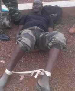 colonel kitoko arrêté par les hommes de Wagner