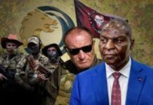 Faustin-Archange Touadéra et le groupe Wagner : l’alliance officielle du sang et du pillage en Centrafrique Faustin-Archange Touadéra et le groupe Wagner : l'alliance officielle du sang et du pillage en Centrafrique