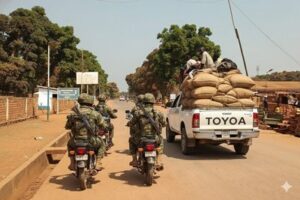 Chaos à Tiringoulou : les soldats FACA sèment la terreur dans cette ville du nord