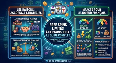 Free Spins Limités à Certains Jeux