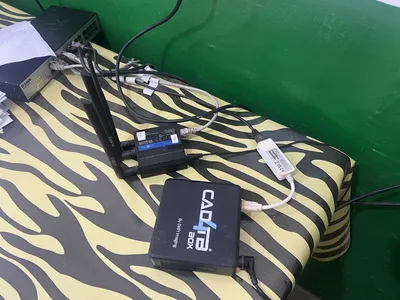 Le câble de connexion sur le lit d’un hôpital. Photo MSF