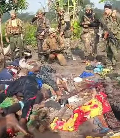 NANA-MAMBÉRÉ : Les preuves vidéos d'un massacre par décapitation commis par Wagner mettent la CPI au défi