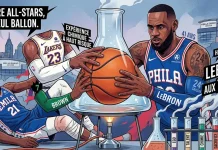 LeBron aux 76ers : quatre étoiles, un seul ballon, une dernière chance LeBron aux 76ers quatre étoiles, un seul ballon, une dernière chance